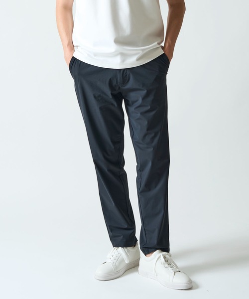 TETE HOMME(テットオム)の「【WEB限定】接触冷感 ナイロントリコット サイドシャーリングパンツ(その他パンツ・メンズ・ブラック/チャコールグレー/ネイビー/カーキ・X-LARGE/LARGE/MEDIUM)」の5枚目の写真