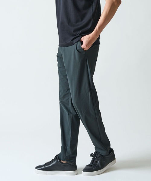 TETE HOMME(テットオム)の「【WEB限定】接触冷感 ナイロントリコット サイドシャーリングパンツ(その他パンツ・メンズ・ブラック/チャコールグレー/ネイビー/カーキ・X-LARGE/LARGE/MEDIUM)」の7枚目の写真