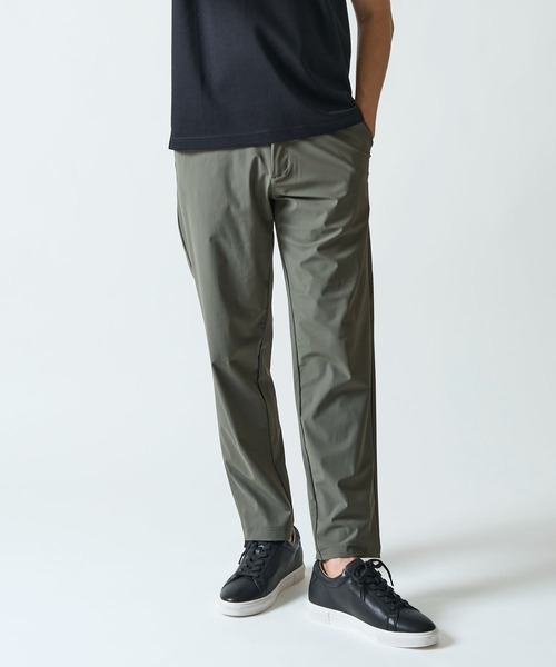 TETE HOMME(テットオム)の「【WEB限定】接触冷感 ナイロントリコット サイドシャーリングパンツ(その他パンツ・メンズ・ブラック/チャコールグレー/ネイビー/カーキ・X-LARGE/LARGE/MEDIUM)」の8枚目の写真