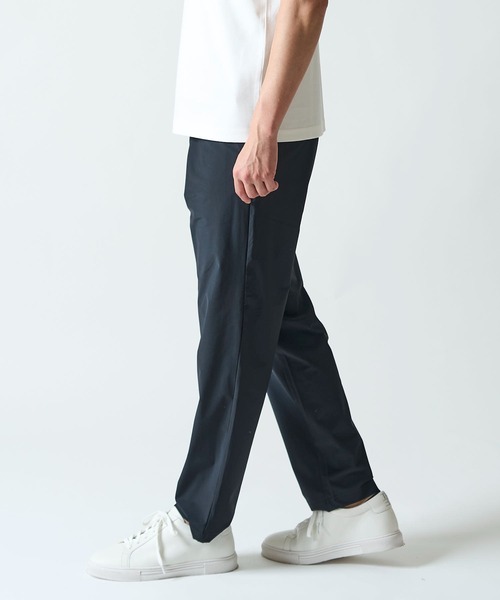 TETE HOMME(テットオム)の「【WEB限定】接触冷感 ナイロントリコット サイドシャーリングパンツ(その他パンツ・メンズ・ブラック/チャコールグレー/ネイビー/カーキ・X-LARGE/LARGE/MEDIUM)」の12枚目の写真