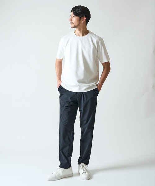 TETE HOMME(テットオム)の「【WEB限定】接触冷感 ナイロントリコット サイドシャーリングパンツ(その他パンツ・メンズ・ブラック/チャコールグレー/ネイビー/カーキ・X-LARGE/LARGE/MEDIUM)」の14枚目の写真