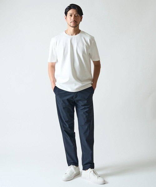 TETE HOMME(テットオム)の「【WEB限定】接触冷感 ナイロントリコット サイドシャーリングパンツ(その他パンツ・メンズ・ブラック/チャコールグレー/ネイビー/カーキ・X-LARGE/LARGE/MEDIUM)」の17枚目の写真
