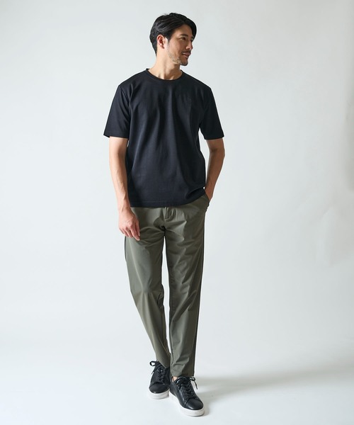 TETE HOMME(テットオム)の「【WEB限定】接触冷感 ナイロントリコット サイドシャーリングパンツ(その他パンツ・メンズ・ブラック/チャコールグレー/ネイビー/カーキ・X-LARGE/LARGE/MEDIUM)」の16枚目の写真