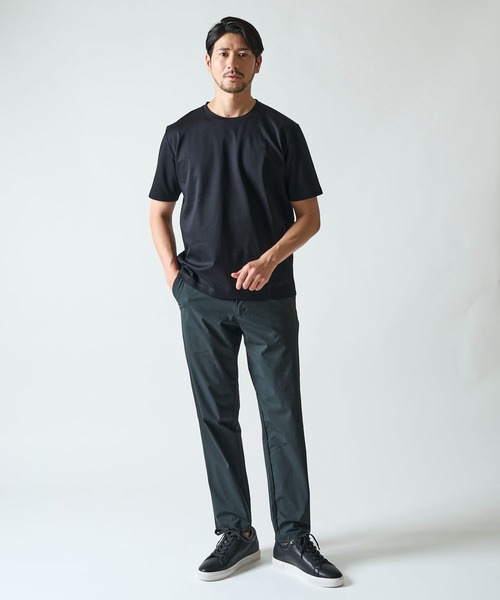 TETE HOMME(テットオム)の「【WEB限定】接触冷感 ナイロントリコット サイドシャーリングパンツ(その他パンツ・メンズ・ブラック/チャコールグレー/ネイビー/カーキ・X-LARGE/LARGE/MEDIUM)」の15枚目の写真