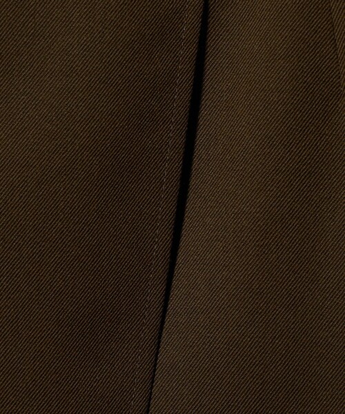 H　BEAUTY&YOUTH UNITED ARROWS（エイチビューティーアンドユースユナイテッドアローズ）の「＜H＞ギャバ アシンメトリー ミニスカート（スカート・レディース・オリーブ/ブラック・S/M）」の13枚目の写真