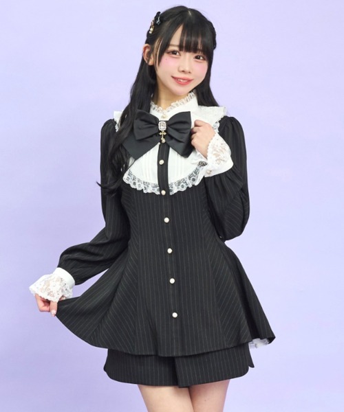 Secret Honey（シークレットハニー）の「バッスルセットアップ（セットアップ・レディース・ブラック/ブラック系その他・MEDIUM）」の4枚目の写真