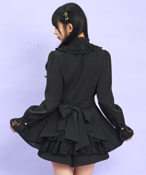 Secret Honey（シークレットハニー）の「バッスルセットアップ（セットアップ・レディース・ブラック/ブラック系その他・MEDIUM）」の7枚目の写真