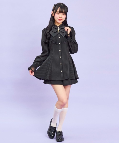 Secret Honey（シークレットハニー）の「バッスルセットアップ（セットアップ・レディース・ブラック/ブラック系その他・MEDIUM）」の8枚目の写真