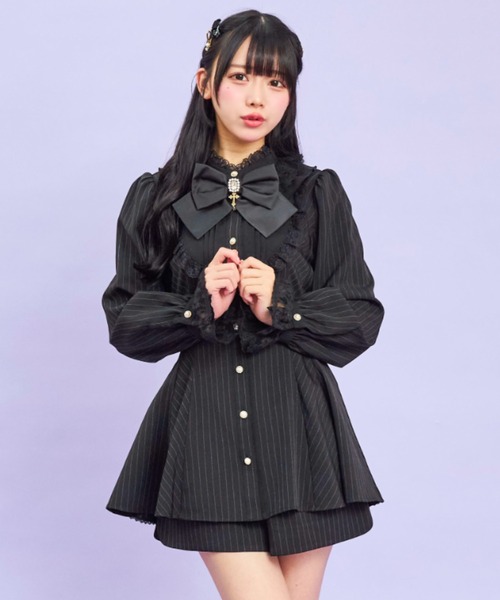 Secret Honey（シークレットハニー）の「バッスルセットアップ（セットアップ・レディース・ブラック/ブラック系その他・MEDIUM）」の9枚目の写真