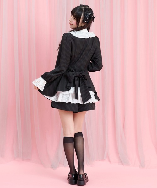 Secret Honey（シークレットハニー）の「バッスルセットアップ（セットアップ・レディース・ブラック/ブラック系その他・MEDIUM）」の14枚目の写真