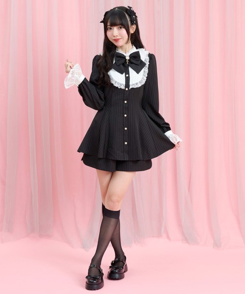 Secret Honey（シークレットハニー）の「バッスルセットアップ（セットアップ・レディース・ブラック/ブラック系その他・MEDIUM）」の12枚目の写真