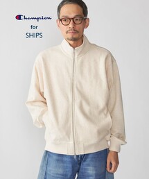 Champion（チャンピオン）の「【SHIPS別注】Champion: リバースウィーブ スウェット スタンド ジップ カーディガン（スウェット）」