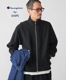 Champion（チャンピオン）の「【SHIPS別注】Champion: リバースウィーブ スウェット スタンド ジップ カーディガン（スウェット）」
