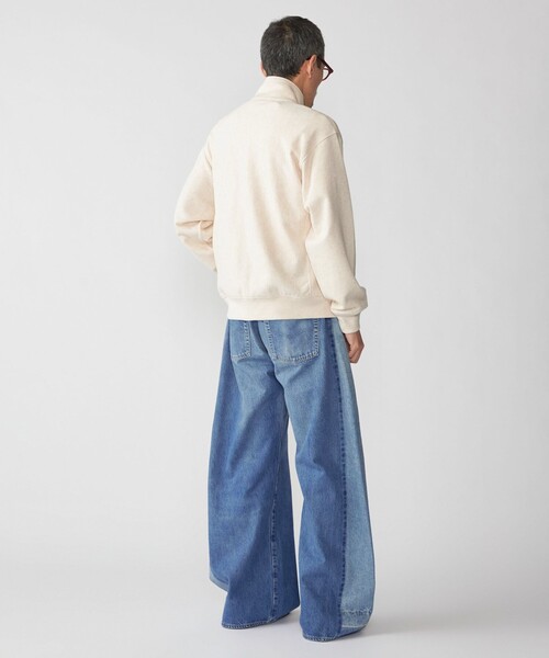 Champion（チャンピオン）の「【SHIPS別注】Champion: リバースウィーブ スウェット スタンド ジップ カーディガン（スウェット・メンズ・ナチュラル/グレー/ブラック・LARGE/MEDIUM/SMALL/X-LARGE）」の9枚目の写真