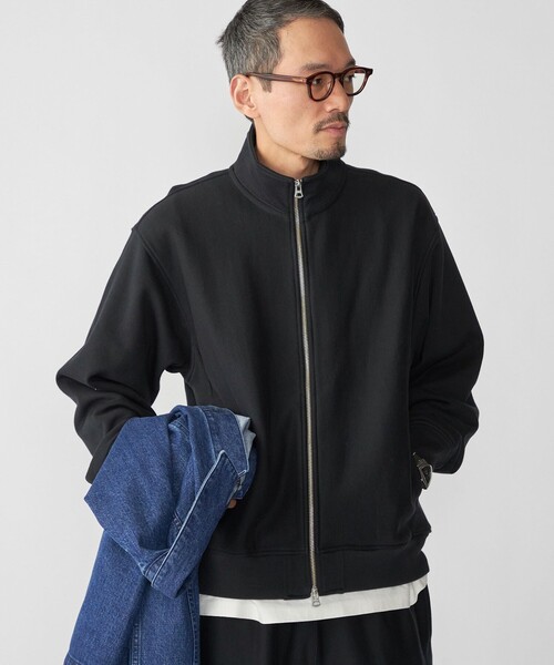 SHIPS別注】Champion: リバースウィーブ スウェット スタンド ジップ SHIPS別注】Champion: リバースウィーブ スウェット スタンド ジップ