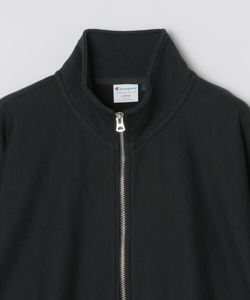 Champion（チャンピオン）の「【SHIPS別注】Champion: リバースウィーブ スウェット スタンド ジップ カーディガン（スウェット・メンズ・ナチュラル/グレー/ブラック・LARGE/MEDIUM/SMALL/X-LARGE）」の19枚目の写真
