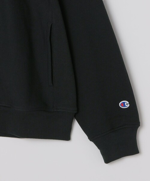 Champion（チャンピオン）の「【SHIPS別注】Champion: リバースウィーブ スウェット スタンド ジップ カーディガン（スウェット・メンズ・ナチュラル/グレー/ブラック・LARGE/MEDIUM/SMALL/X-LARGE）」の22枚目の写真