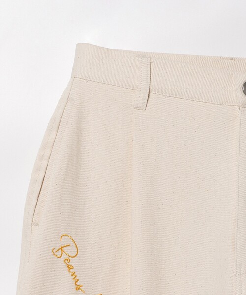 BEAMS HEART（ビームスハート）の「ロゴプリント 刺繍 パンツ（その他パンツ・レディース・ピンク/ホワイト系その他5/ベージュ・SMALL/MEDIUM）」の9枚目の写真