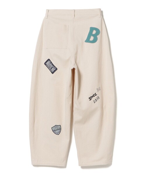BEAMS HEART（ビームスハート）の「ロゴプリント 刺繍 パンツ（その他パンツ・レディース・ピンク/ホワイト系その他5/ベージュ・SMALL/MEDIUM）」の12枚目の写真