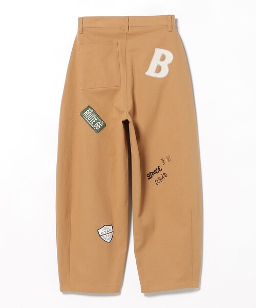 BEAMS HEART（ビームスハート）の「ロゴプリント 刺繍 パンツ（その他パンツ・レディース・ピンク/ホワイト系その他5/ベージュ・SMALL/MEDIUM）」の16枚目の写真