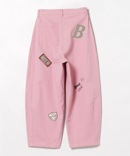 BEAMS HEART（ビームスハート）の「ロゴプリント 刺繍 パンツ（その他パンツ・レディース・ピンク/ホワイト系その他5/ベージュ・SMALL/MEDIUM）」の20枚目の写真
