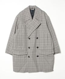 PRESTIGE APPAREL（プレステージアパレル）の「PRESTIGE APPAREL CHECK PEA COAT（ピーコート）」