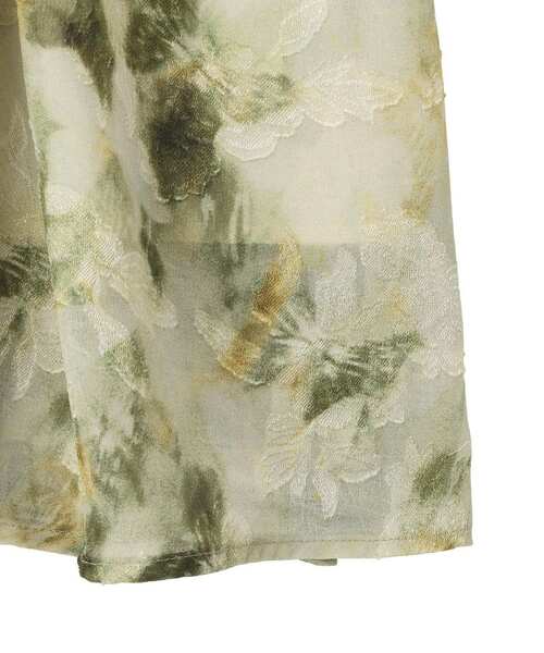 YECCA VECCA（イェッカヴェッカ）の「ぼかしフラワー柄ワンピース（ワンピース・レディース・イエロー/ピンクベージュ・FREE）」の12枚目の写真