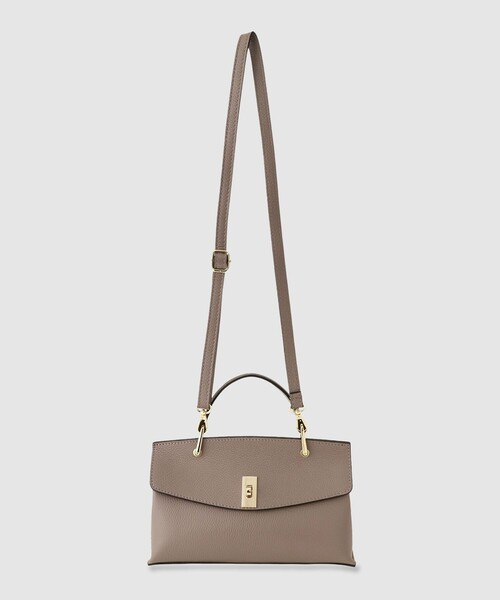 ANAYI（アナイ）の「◇シュリンク革トップハンドルバッグ（ハンドバッグ・レディース・ブラック・FREE）」の13枚目の写真