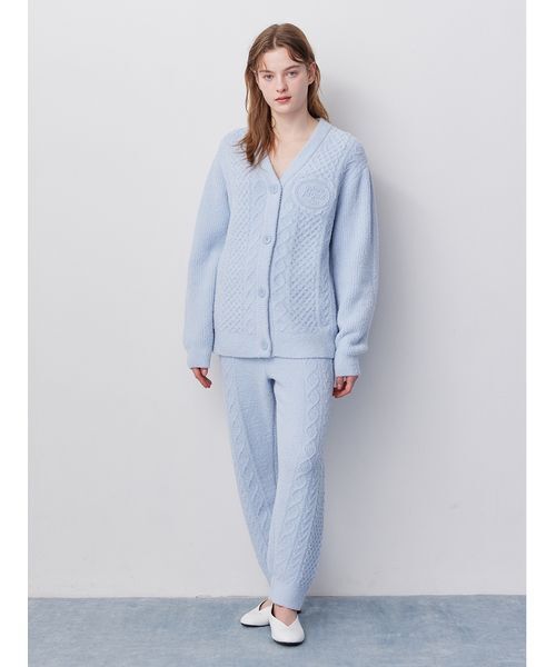 アランロングパンツ（ルームウェア/パジャマ）｜gelato pique