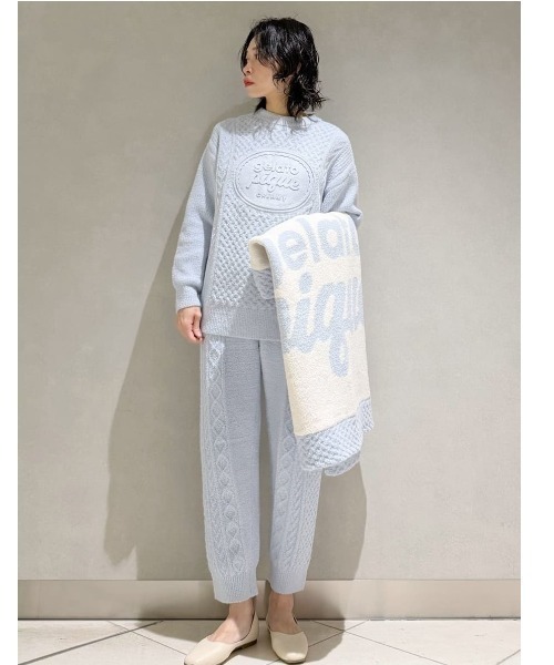 アランロングパンツ（ルームウェア/パジャマ）｜gelato pique