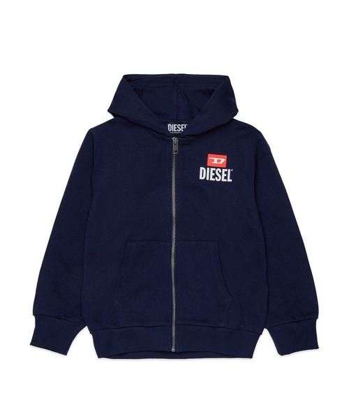 セール】DIESEL（ディーゼル）Kids & Junior ブランドロゴジップアップ