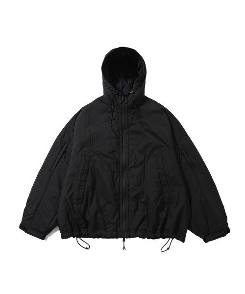 MOIF（モイフ）の「[AW24]CITY DWELLER INSULATED PARKA / BLACK（ダウンジャケット/コート・メンズ・その他・S/M/L）」の2枚目の写真