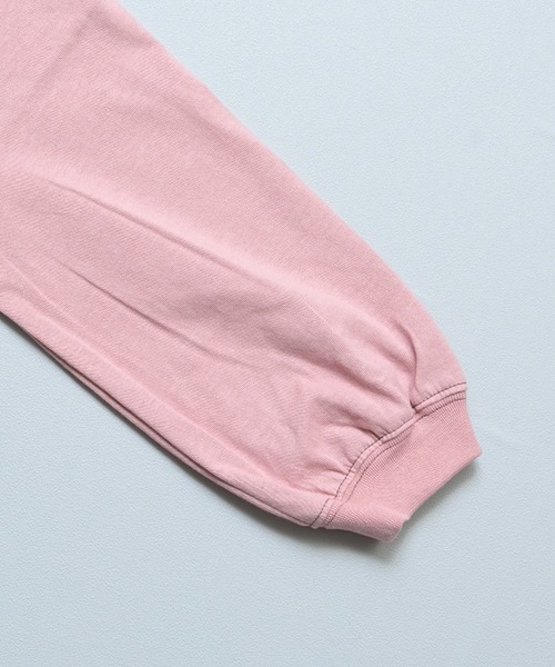 LSP WOW（エルエスピーワオ）の「【LSP WOW!】weekly food ラグランロンTee（Tシャツ/カットソー・キッズ・ブルー/ベージュ/イエロー/ブラウン/ピンク/パープル/グレー・110/100/95/90/80/130/120）」の10枚目の写真