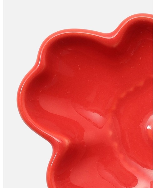 marimekko(マリメッコ)の「Unikko / Small plate 9,5cm red(食器・レディース・レッド・FREE)」の4枚目の写真