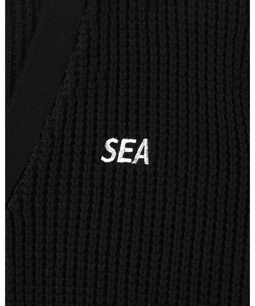 Waffle Knit Cardigan（ニット/セーター）｜WIND AND SEA（ウィン