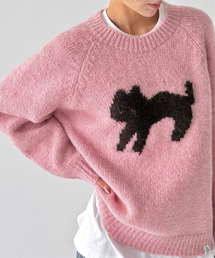 ハートジップニットブルゾン / heart zip knit blouson(ニット ハートジップニットブルゾン / heart zip knit blouson(ニット