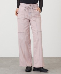 SOMETHING | SOMETHING LISA BELTED WIDE/ワイドデニムパンツ(その他パンツ)