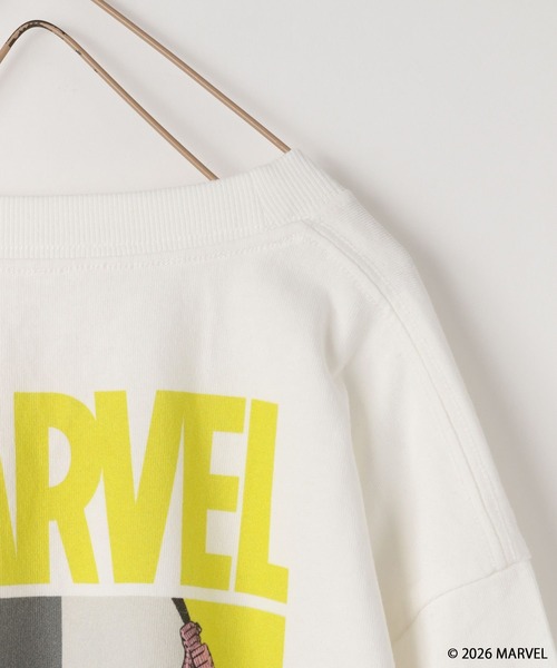 LOWRYS FARM（ローリーズファーム）の「ＭＡＲＶＥＬ／ロンＴ　639645（Tシャツ/カットソー・キッズ・ブラック/グレー/オフホワイト・150cm/140cm/130cm/120cm/110cm）」の14枚目の写真