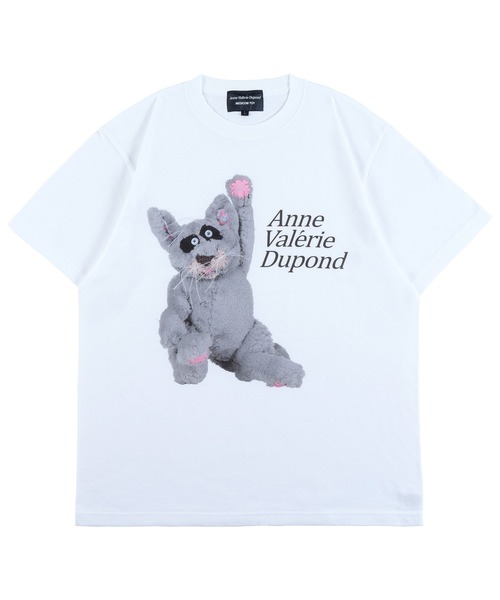 MEDICOM TOY LIFE ENTERTAINMENT(メディコムトイライフエンターテイメント)の「【Anne Valerie Dupond】"Marcel" Tee(Tシャツ/カットソー・メンズ・ブラック/ホワイト・SMALL/MEDIUM/LARGE)」の1枚目の写真