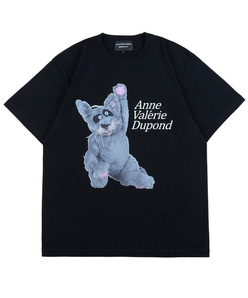 MEDICOM TOY LIFE ENTERTAINMENT(メディコムトイライフエンターテイメント)の「【Anne Valerie Dupond】"Marcel" Tee(Tシャツ/カットソー・メンズ・ブラック/ホワイト・SMALL/MEDIUM/LARGE)」の2枚目の写真