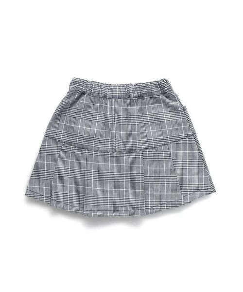 BRANSHES（ブランシェス）の「切替タックスカート（スカート・キッズ・ブルー/ブラック・100/120/150/110/130/140）」の7枚目の写真