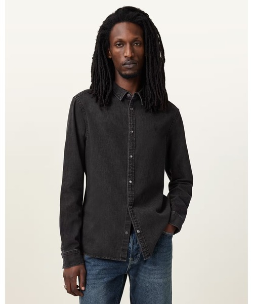 GLEASON RAMSKULL DENIM SHIRT | GLEASON ラムスカル デニム シャツ