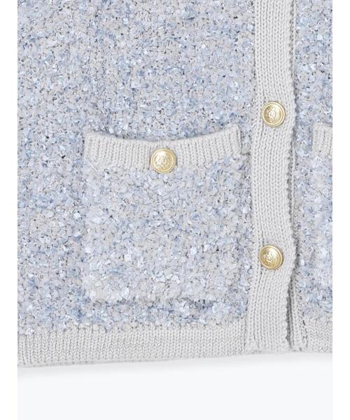 Te chichi(テチチ)の「ツイードニットベスト(ベスト・レディース・グレー/ブラック・F)」の18枚目の写真