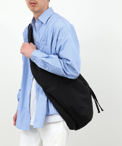BAICYCLON by Bagjack(バイシクロン バイ バグジャック)の「【BAICYCLON by bagjack/バイシクロン バイ バッグジャック】BCL-113 BIG SHOULDER BAG(ショルダーバッグ・メンズ・ブラック・FREE)」の2枚目の写真
