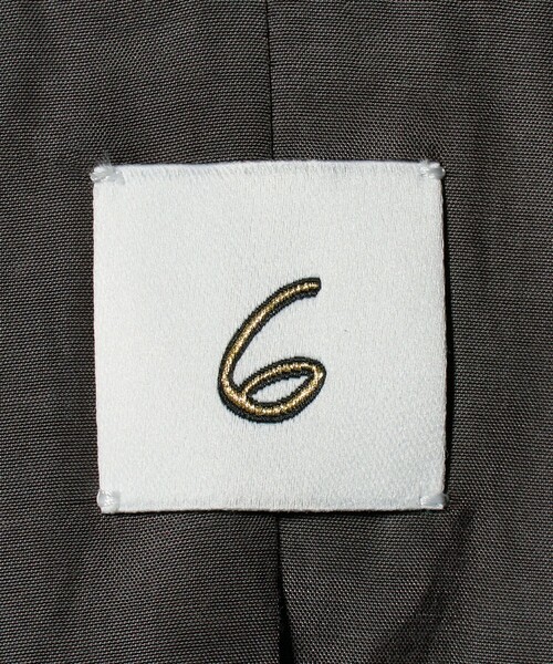 6（ロク）の「＜6(ROKU)＞ビッグ ロング テーラード ジャケット（テーラードジャケット・レディース・グレー系・36/38）」の16枚目の写真