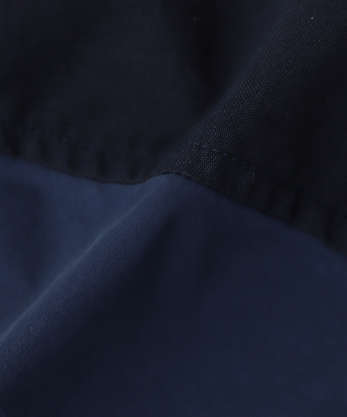 C.P. COMPANY(シーピーカンパニー)の「C.P.Company / シーピーカンパニー FLATT NLN MIXED BUTTON LENS JKT(カバーオール・メンズ・グレー/ネイビー・SMALL/MEDIUM/LARGE)」の3枚目の写真