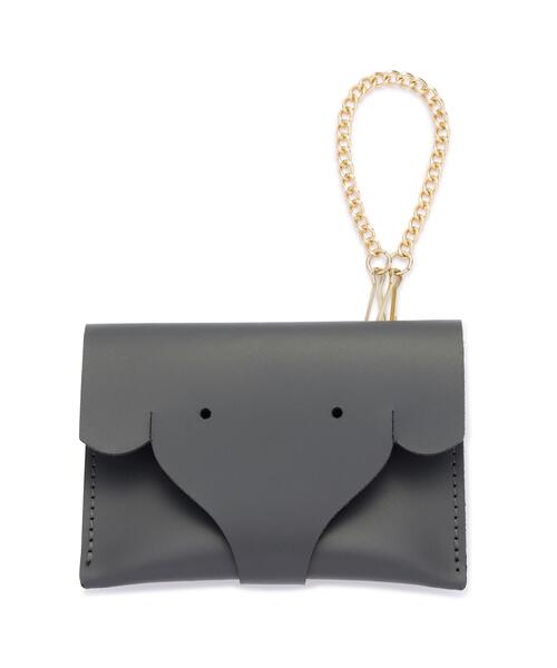 NATURAL BEAUTY BASIC(ナチュラルビューティーベーシック)の「◇VICE VERSA エレファントカードケース(カードケース・レディース・グレー・フリ-)」の2枚目の写真