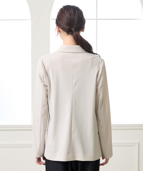 AIMER（エメ）の「ゴールドボタンダブルテーラードジャケット（テーラードジャケット・レディース・グレイッシュベージュ/ダークネイビー・MEDIUM）」の12枚目の写真