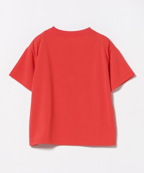 BEAMS mini(ビームスミニ)の「プリントTシャツ 2026SS(吸水速乾・UVカット)通園 プチプラ レジャー 公園(Tシャツ/カットソー・キッズ・レッド/サックスブルー・90/100/120/130/110)」の9枚目の写真