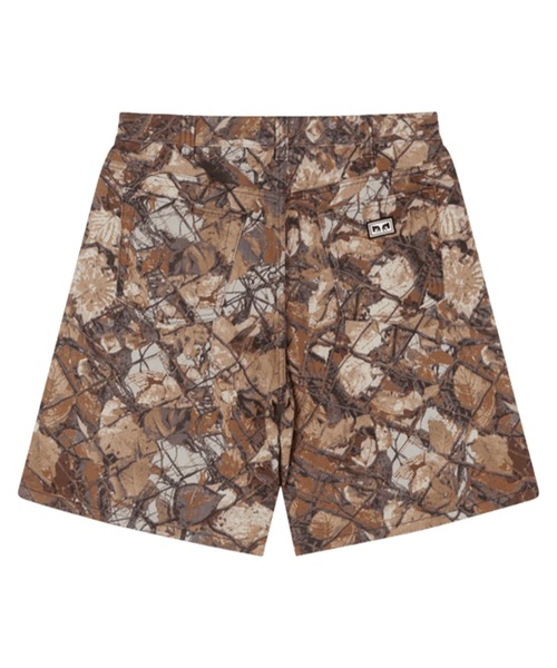 WHO'S WHO gallery（フーズフーギャラリー）の「【OBEY】BIGWIG BAGGY DENIM SHORT（デニムパンツ・レディース・カーキ・32inch）」の2枚目の写真